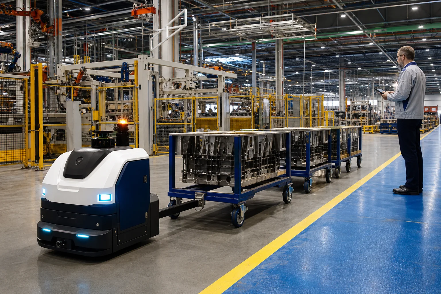 Robot For Livraison Sécurisée en situation professionnelle