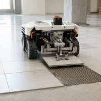 Spaying robot